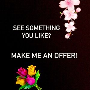 Reasonable offers welcome!